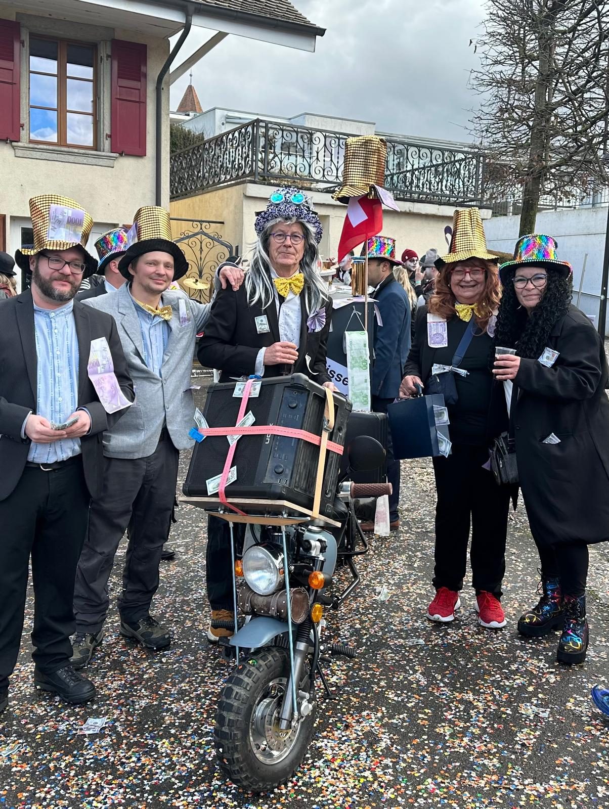 Les banquiers, carnaval 2025
